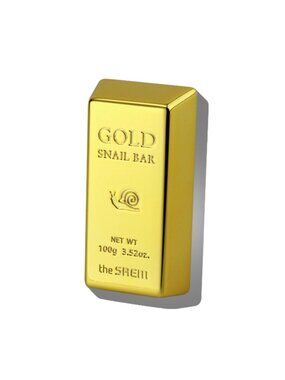 The Saem Gold Snail Bar Facial Soap 100g Korean Beauty Luxurious Cleansing